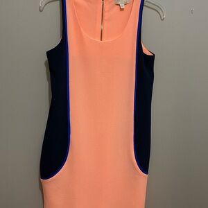 GB Juniors Stylish Peach, black and Navy Mini Dress